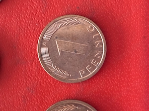Münze Münzen Umlaufmünze Deutschland 1 Pfennig 1995 Münzzeichen A