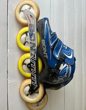 Rollschuh.