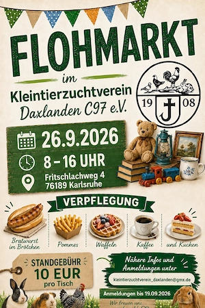 Flohmarkt für alles und jeden 
