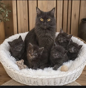 Maine Coon kitten 