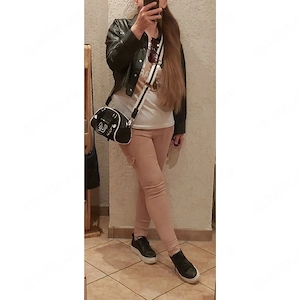 I saw it First Cargo Leggings Jogger Beige XS 34 gerippt figurbetont stylisch modern 