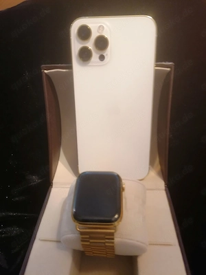 24 Karat Gold Apple Watch GPS+Cellular 44mm UVP UPE 2.999,00  PayPal ***Echtheitszertifikat*** Bild 4