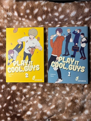 Play it Cool Guys Comedy Manga Yaoi BL Deutsch mit SNS Karte 