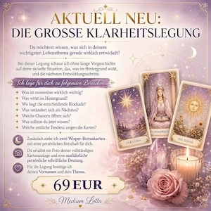 Kartenlegen: Die Grosse Klarheitslegung für dein Lebensthema