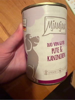 Mjamjam Hundefutter   24 Dosen   400 g