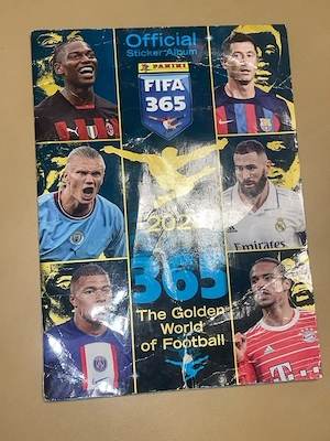 sehr sehr seltene Album mit Fußball Sticker drin
