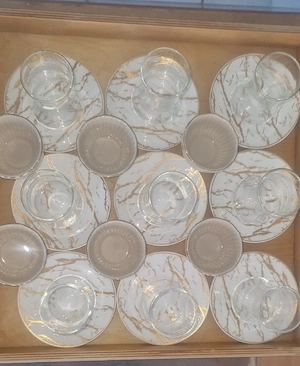 12.Teiliges Tee set.