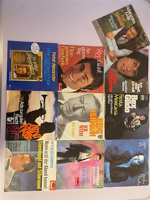 Mini LP s, 10 verschiedene, gebraucht