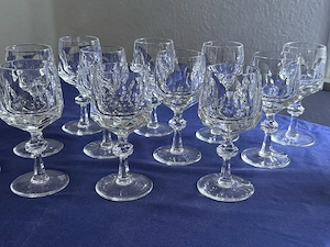 Nachtmann Kristallgläser 12 Stück 14 cm