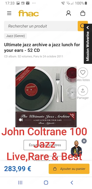 JohnColtrane100JazzAZ AbbaZappa AaronZzTop