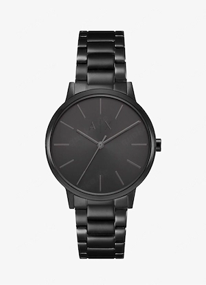 Armani Exchange Uhr schwarz 