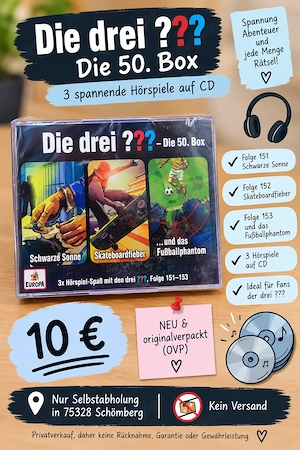 Die drei ???   Die 50. Box   Folgen 151 153   NEU & OVP   10  