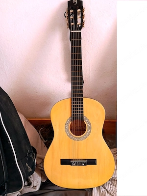 Verkaufe eine Western Gitarre der Marke Classic Gitar wie Neu mit Tasche