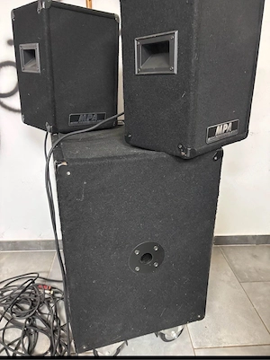 MPA M.A.R.L.I.S. Aktiv-Subwoofer 600 W max   voll funktionsfähig