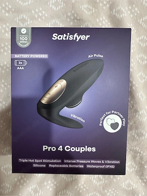 Satisfyer Pro 4 Couples   Neu & originalversiegelt