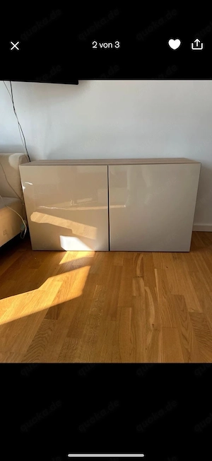 Ikea Kommode  Schrank Besta mit 2 Türen