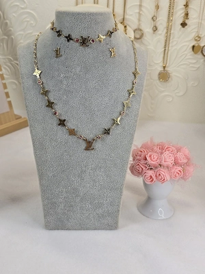 Elegant Damen set aus Edelstahl 