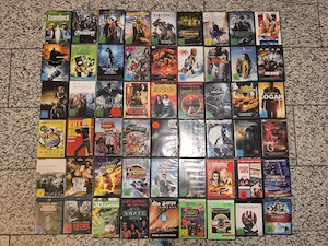 Umfangreiche DVD-Sammlung inkl. DVD Blu-ray-Player   viele Genres