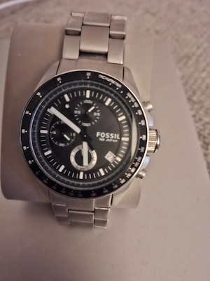 Fossil Chronograph Herrenuhr Edelstahl
