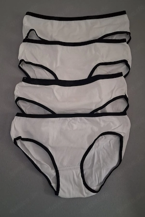 Damen Slips Gr. 42 NEU & Ungetragen   Bequeme Baumwoll-Pantis in Sets Bild 3