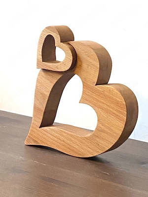 Handgemachtes Holzherz   Unikat   Geschenkidee-Holzfigur