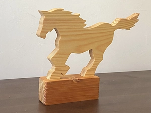 Handgemachtes Holzpferd   Unikat   Holzfigur