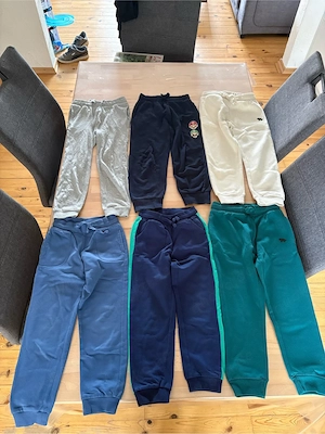 6 Jungen Jogging Hosen verschiedener Marken, Größe 116