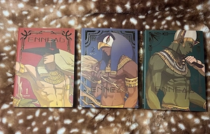 ENNEAD Manga Band 1-3 Boys Love Deutsch Neu mit Karte Yaoi BL