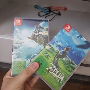 Zelda: Breath of the Wild + Zelda: Tears of the kingdom + Mario Kart 8 Deluxe Switch OVP