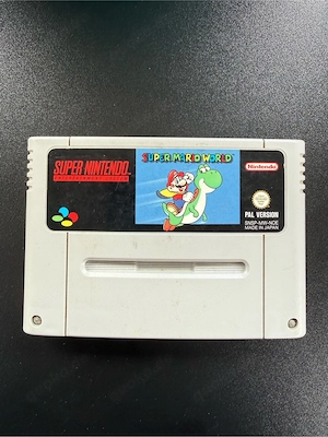 Super Nintendo   Super Mario World   PAL Version   