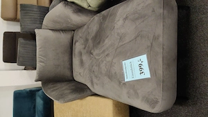 Graue chaiselongue  relaxsessel -wie neu