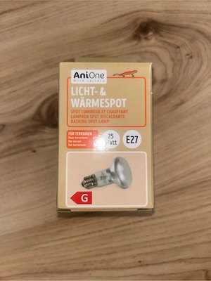 Wärmelampe 25Watt