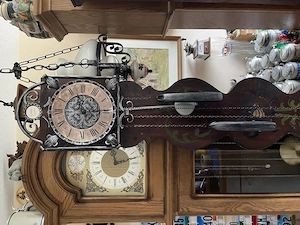 Hermle Wanduhr Schmiedeeisen , 