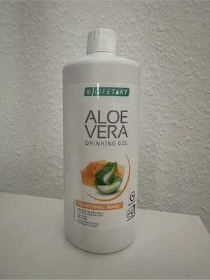 9x LR Aloe Vera Drinking Gel Traditional Honey   NEU OVP   MHD 02 2027