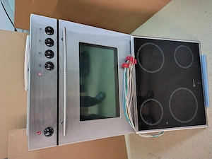 Neff Einbauherd Backofen Mega1319 mit Kochfeld MK1719 Edelstahl