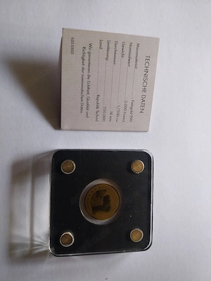 Goldbarren 1 500