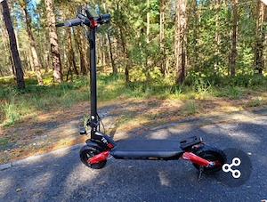 Offroad E-Scooter, 1KM gefahren, 1200 W Spitzenleistung