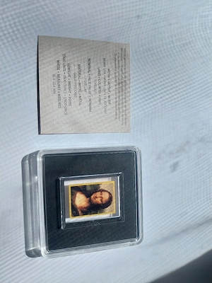 Goldbarren Mona Lisa 1 1000