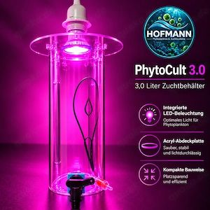 HOFMANN PhytoCult 3.0 LED   Phytoplankton Zuchtsystem   Reaktor