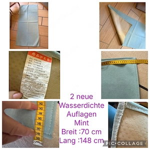 2 neue wasserdichte auflagen mint 