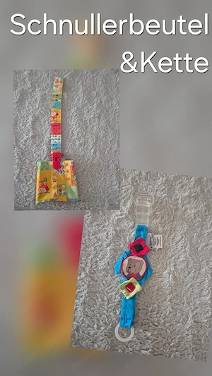 Schnullerbeutel&Kette 