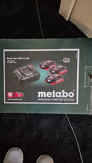 Metabo Basic Set LiHD 4.0 Ah