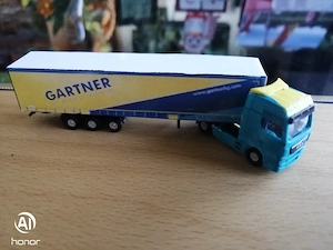 N-Spur 1:160 Kleinstserie MAN GardinenplanenSZ "GARTNER" Auflage 15 Stück, Basis Herpa, neutrale vp