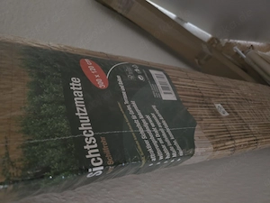 Sichtschutzmatte aus Naturmaterial   unbenutzt originalverpackt