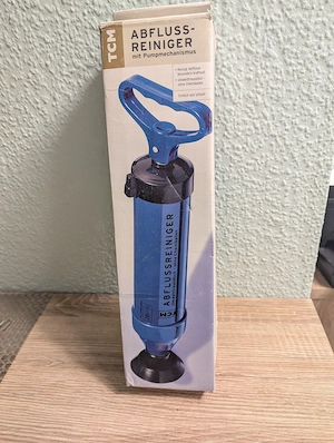  TCM Tchibo Abflussreiniger mit Pumpmechanismus   NEU & OVP (Modell 206731)