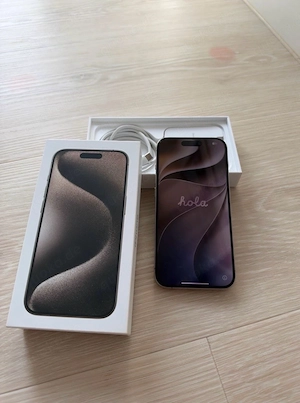 iPhone 15 Pro 128 GB Titan Natur