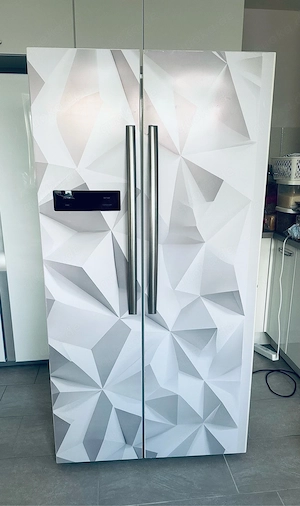 ...Comfee Side by Side Kühl-Gefrierschrank...
