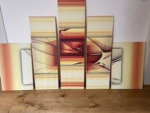 Bild Kunstdruck abstrakt mehrteilig