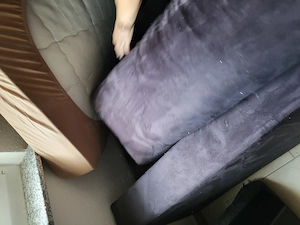 Couch  Bett zu verschenken, sehr guter Zustand 