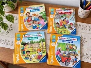 tiptoi Suchen und Entdecken - 4 Stk - sucht euch welche aus und schreibt mir - 8  pro Buch